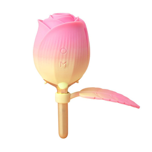 Rose Hand-Held Sucking Vibrating Vibrator
