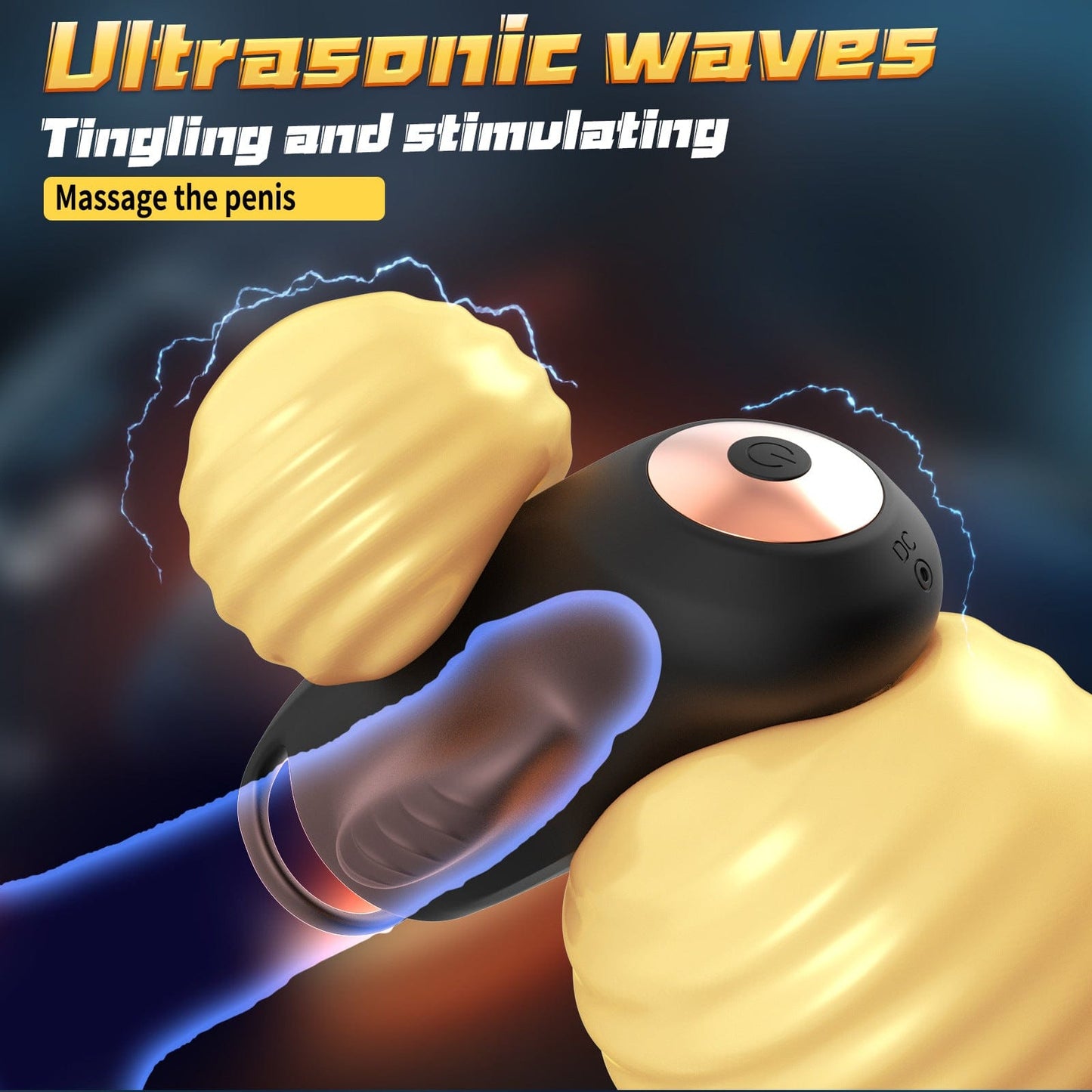 APP Control Male Trainer with Double Vibration & Locking Ring