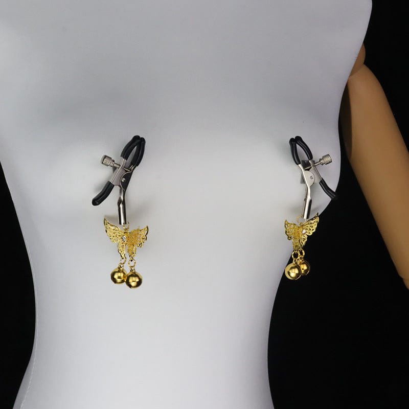 Butterfly Nipple Ring Bell Clamps