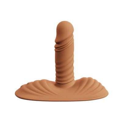 Upgraded Thrusting Sit And Ride Anal G Spot Double Vibrator With Remote