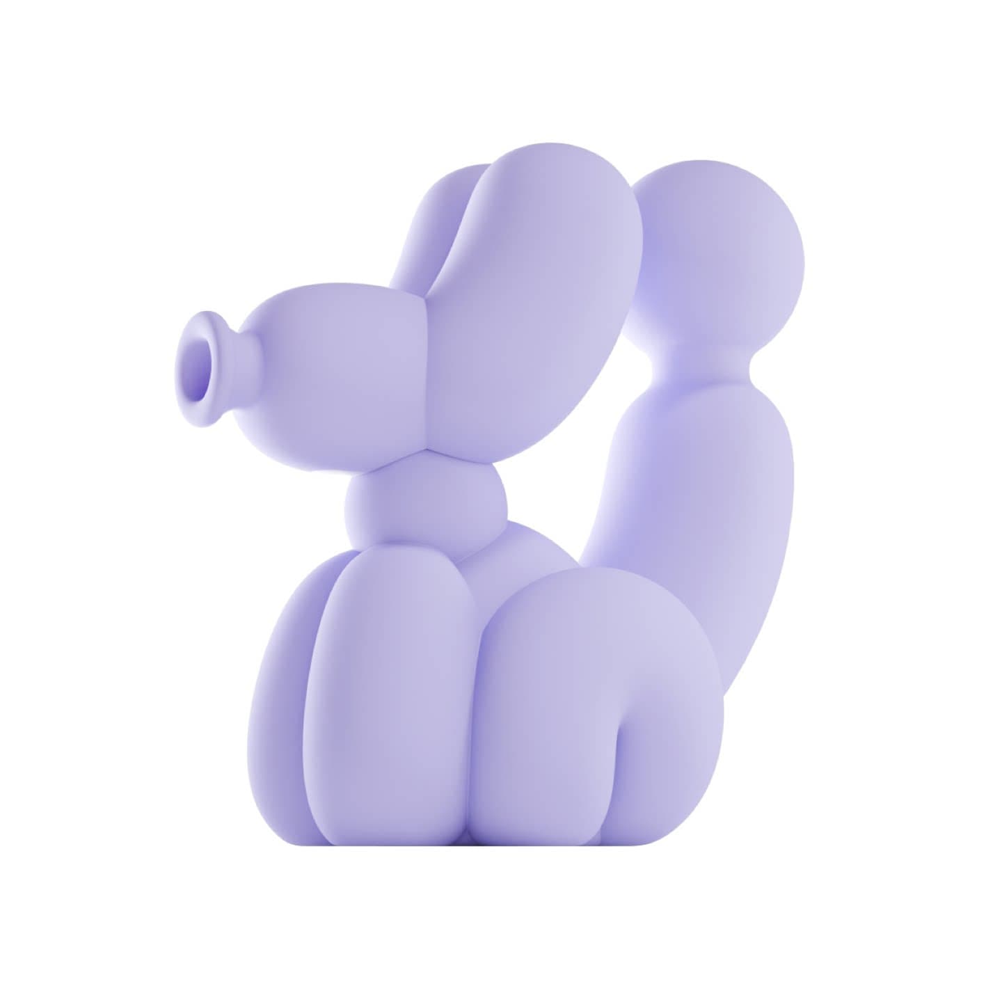 Pinch Dog Pressure Sucking Vibrator plus AV Stick Set