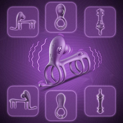 Morgana Silicone Vibrating Penis Rings