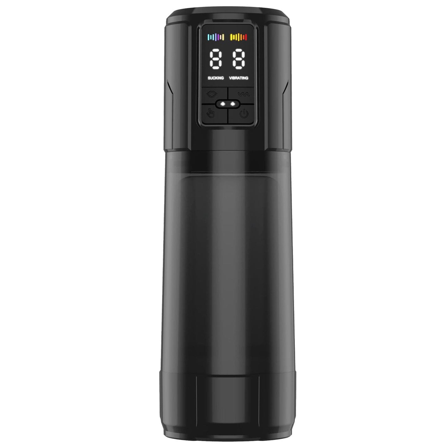 2 in 1 Waterproof Auto Suction Vibration Male Masturbator