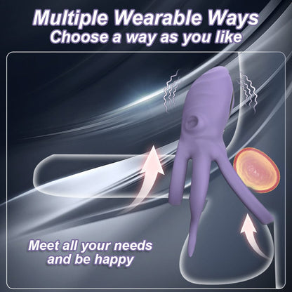 Octopus Lock Delayed Ejaculation Penis Ring Wireless APP