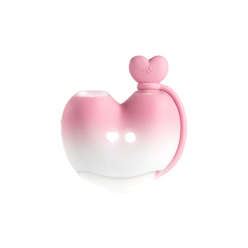 Peach Split Clitoral Sucker & G Spot Vibrating Egg