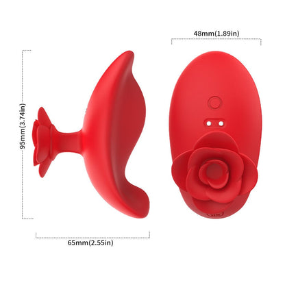 Rose Mini Bullet Finger Vibrators For Nipple Clitoral Stimulation