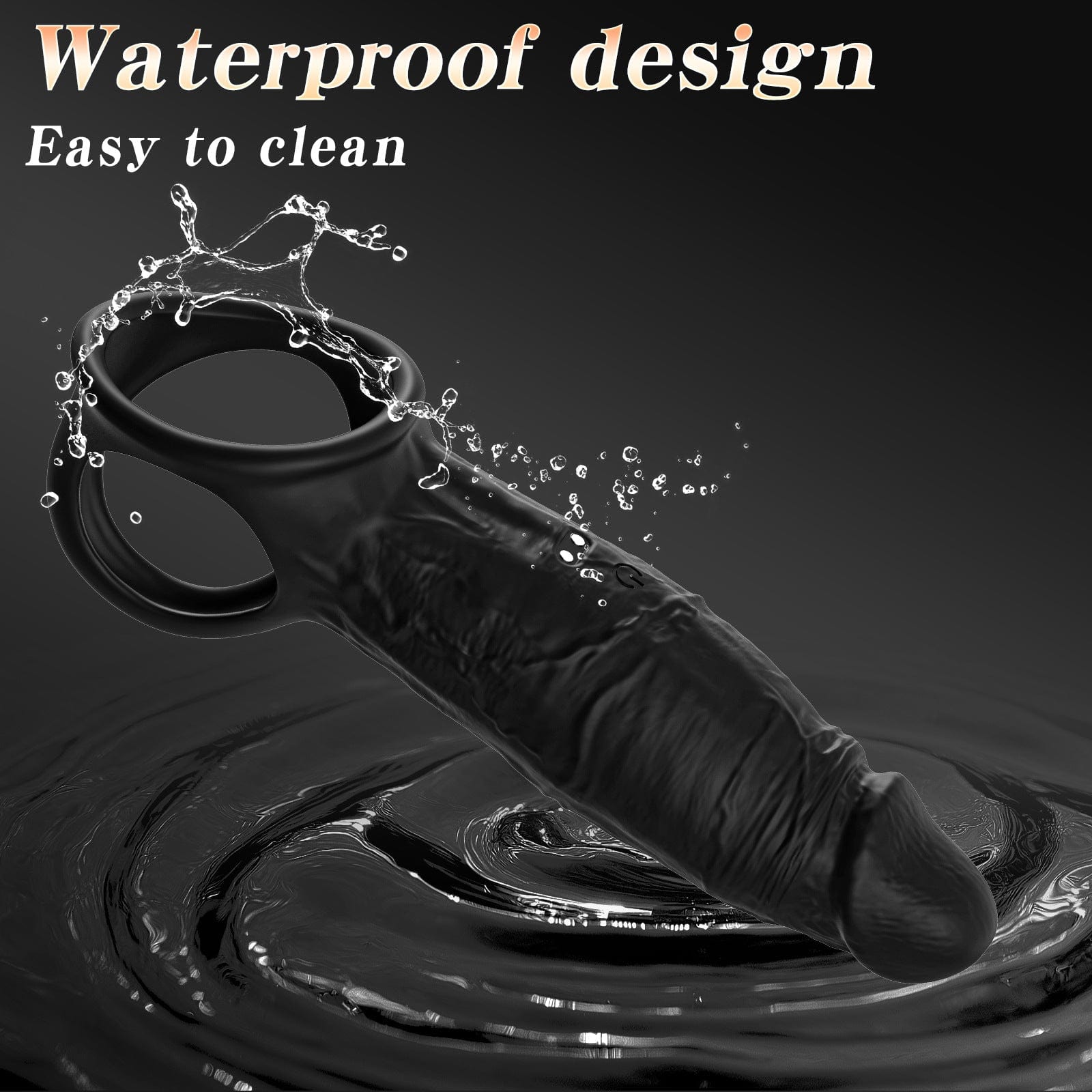 Male Penis Ring Extension Sleeve App Control
