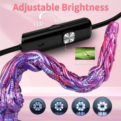 Octopus Smart Endoscopic / Squirting Monster Dildo Anal Plug