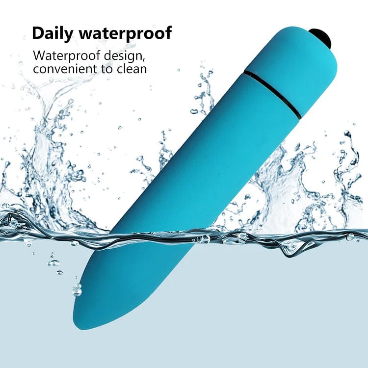 【Free Gift】Fun Vibrator Mini Bullet Jump Egg Ten Frequency Vibration Tip Frosted Bullet