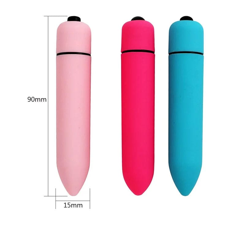 【Free Gift】Fun Vibrator Mini Bullet Jump Egg Ten Frequency Vibration Tip Frosted Bullet