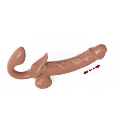 6.1‘’ Lurevibe - Double-Ended Dildos Female 10 Frequency Variable Sex Machine Clitoris Vibrator