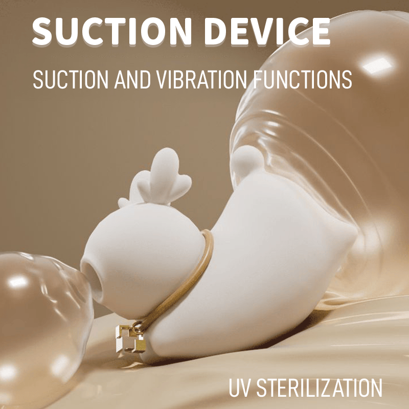 Deer Kiss Suction and Tapping Vibrator