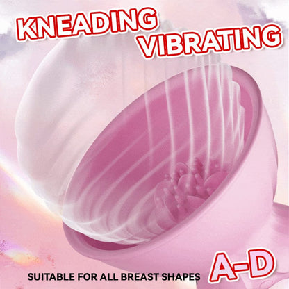 Vibrating Rotation Breast Massager Clitoral Stimulator Remote Control