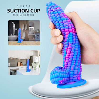 6.1‘’ Lurevibe - Corn Silicone Dildo Huge Penis Anal Plug