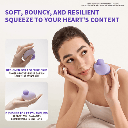 Squeeze Ball Dual-Zone Clitoral & U-Spot Vibrator