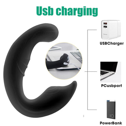 Prostate Massager App Remote Control Vestibular Artifact Strong Shock