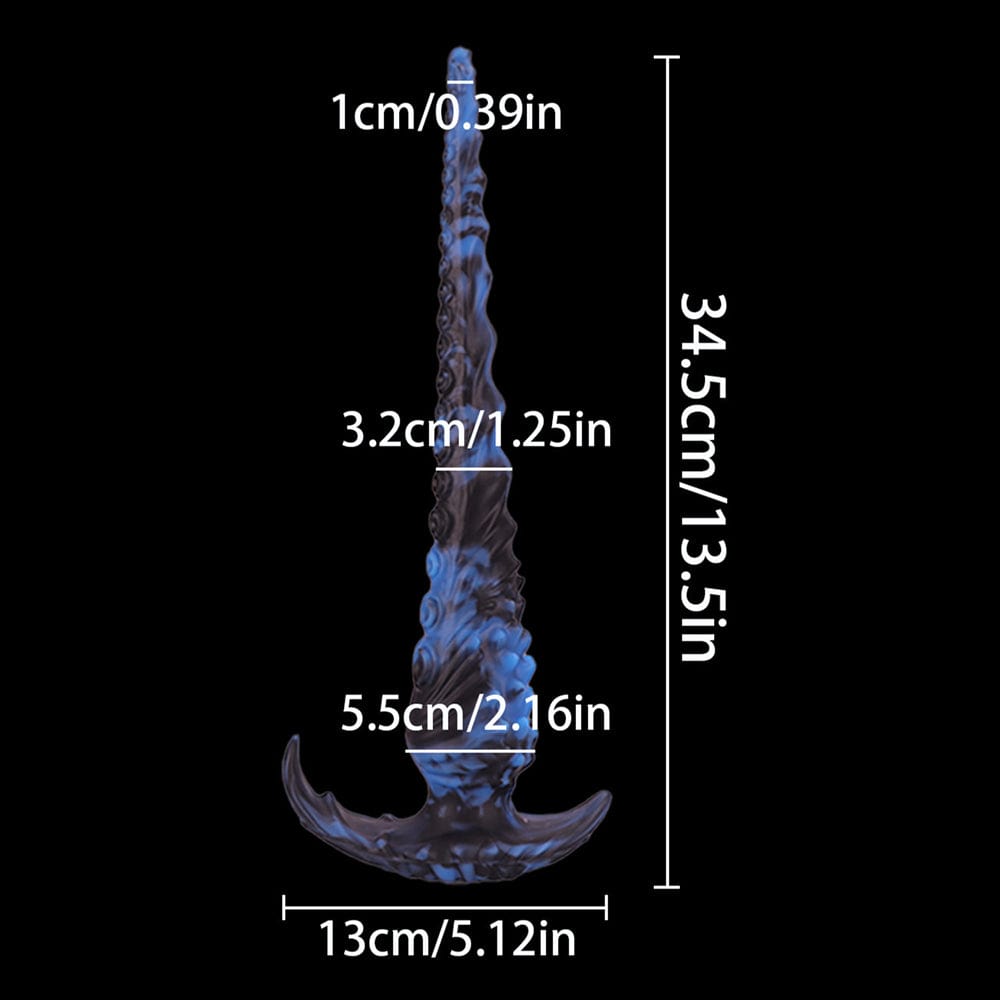 13.5‘’ Long Dildo Huge Anal Plug Monster Fantasy Knot Dildos