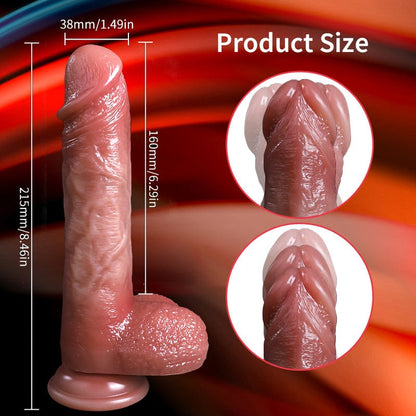 6.29‘’ Ultra Realistic Penis Fully Automatic Telescopic Rocking