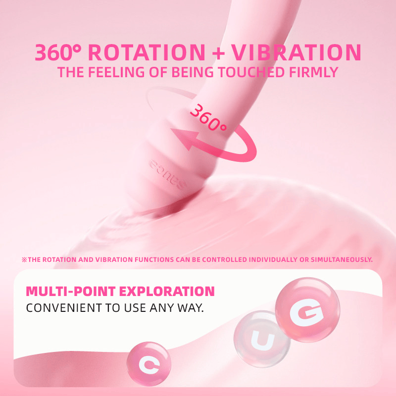 Sauce The Honey Dip G-spot Rotating Vibrator