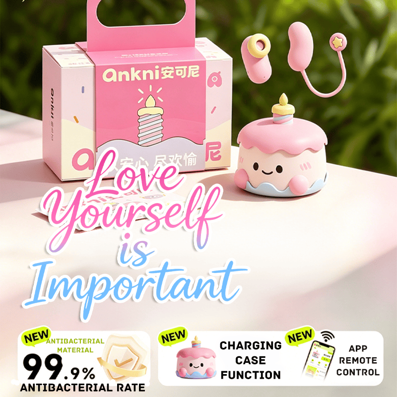 Sweetheart Cake Party App Remote Control Love Egg Suction Vibrator Set