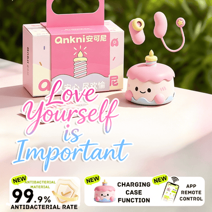 Sweetheart Cake Party App Remote Control Love Egg Suction Vibrator Set