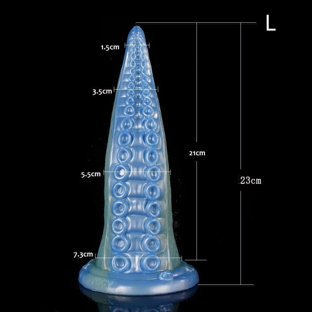 6.38‘’ - 8.27‘’Octopus Tentacle Liquid-silicone Anal Plug