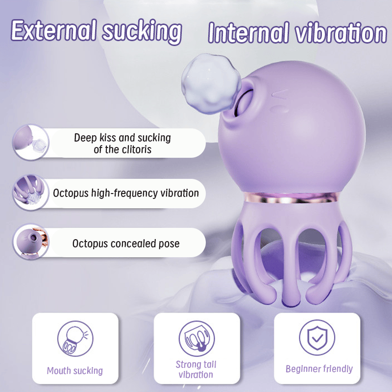 Octopus Baby 2-in-1 Suction & Vibrating Clitoral Stimulator