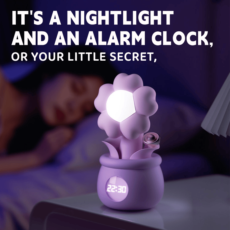 ZEMALIA Youqianhua Flower Suction Vibrator with Smart Clock Base
