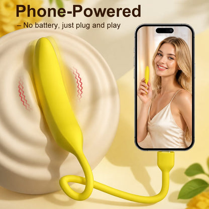 Cute Mango-Shaped Triple Function Sucking Vibrator