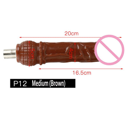 Lurevibe - Automatic Gun Machine Penis Accessories Female Masturbator Extension Rod
