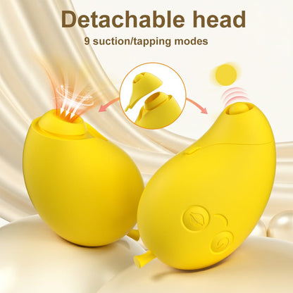 Cute Mango-Shaped Triple Function Sucking Vibrator