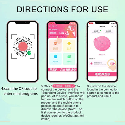 Prostate Massager App Remote Control Vestibular Artifact Strong Shock
