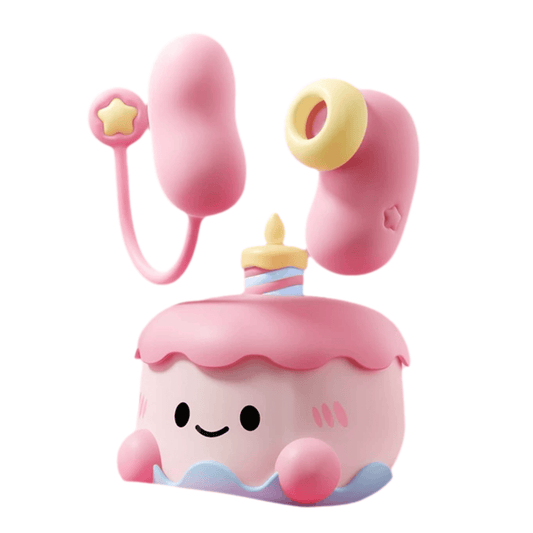 Sweetheart Cake Party App Remote Control Love Egg Suction Vibrator Set