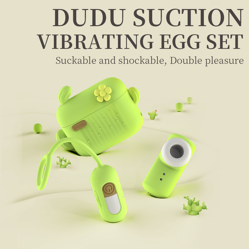 Bobo Suction Egg Clitoral Stimulation Vibrator Set