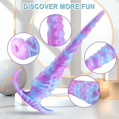 13.5‘’ Long Dildo Huge Anal Plug Monster Fantasy Knot Dildos