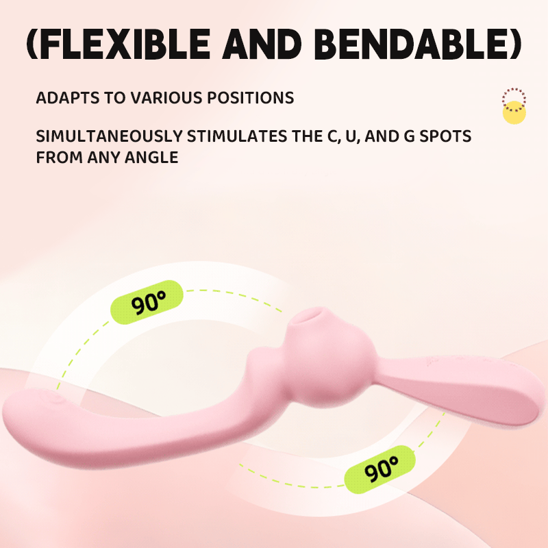 Wanwan Bunny Sucking & Flapping G-spot Rabbit Vibrator