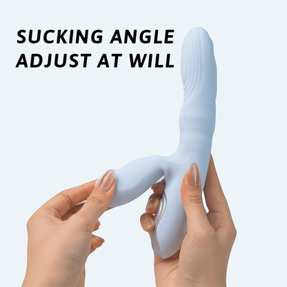 Tina Suction Tapping Thrusting Rabbit G Spot Vibrator