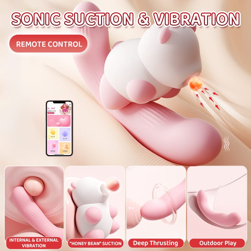 Lazy Panda Clitoral Suction & G-spot Vibrator
