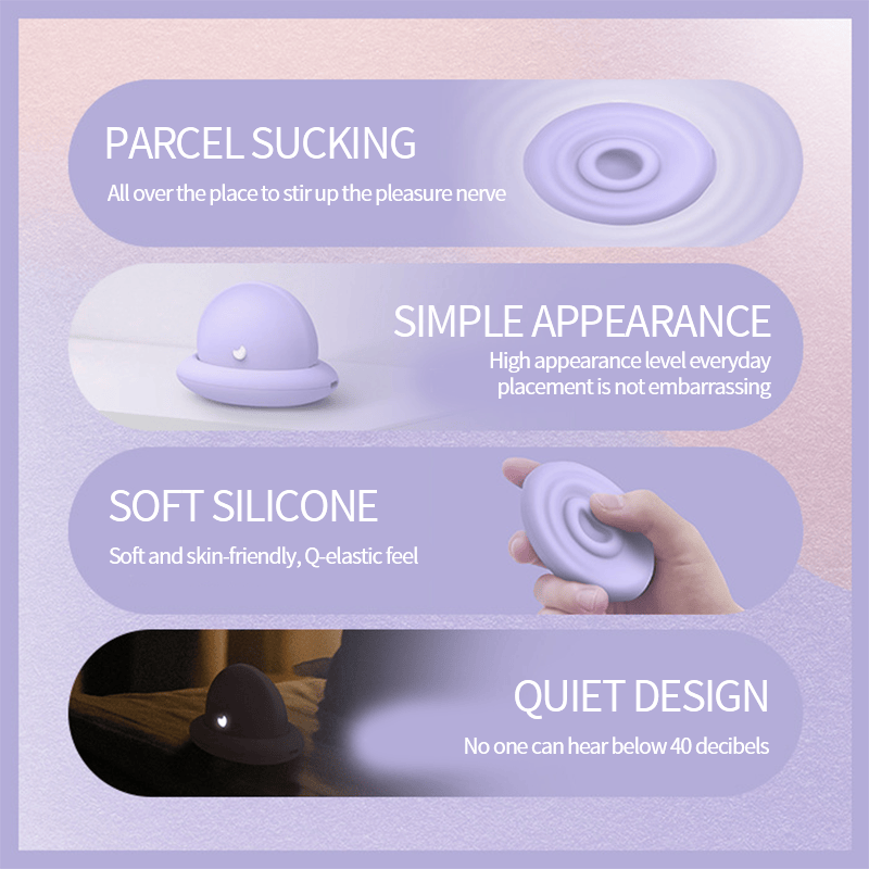 The Little Moon Compact Clitoral Suction & Vibrator