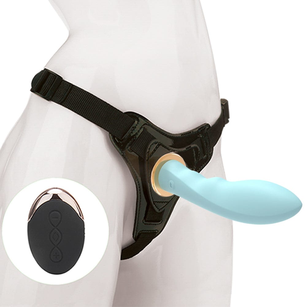 5.51‘’ Wireless Remote USB Rechargeable Strap On Dildo