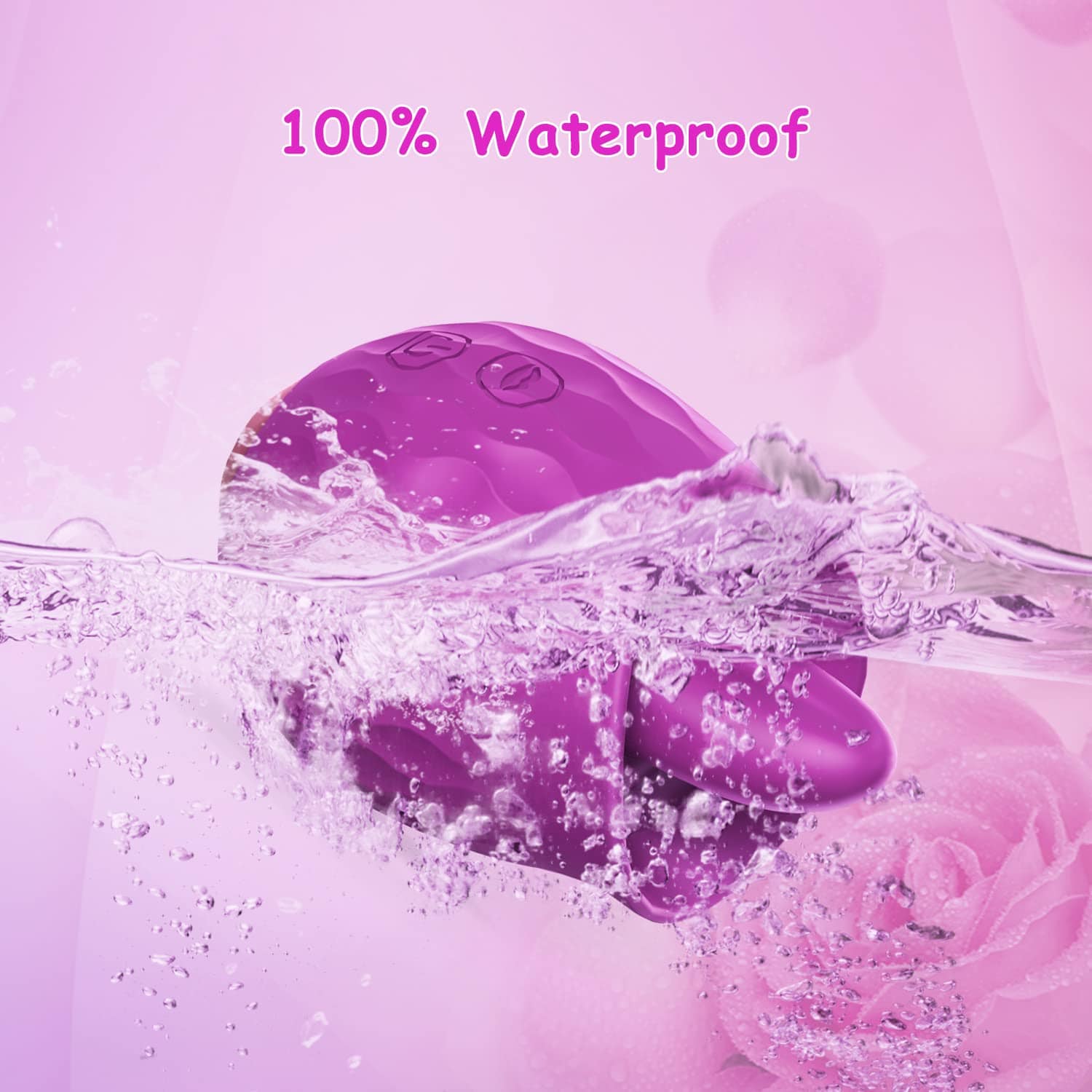Lurevibe - Rose Toy Vibrator For Wome Clitoral Tongue Licking Vibrator