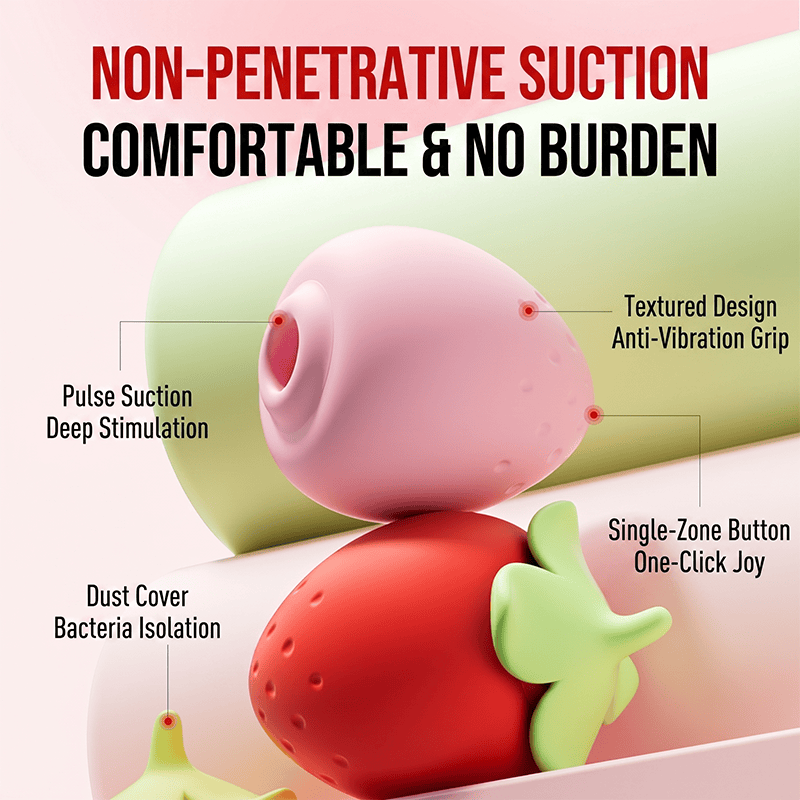 S-HANDE BerryBliss Suction Vibrator
