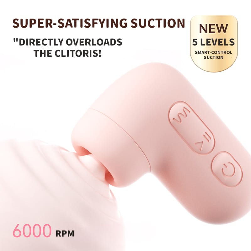 PUPU App-Controlled Suction & Vibrating Egg