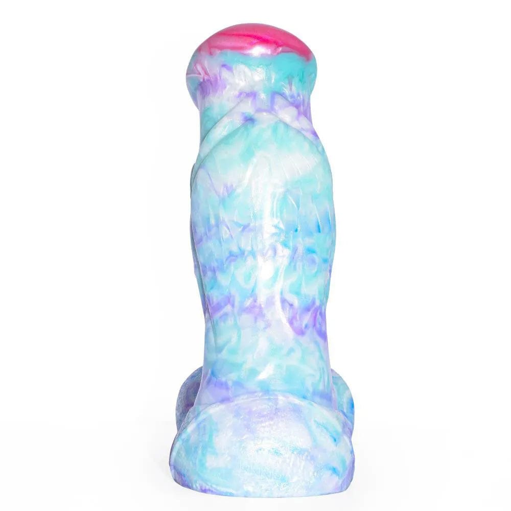 7.48‘’ Colorful Soft Mushroom Head Silicone Artificial Dildo