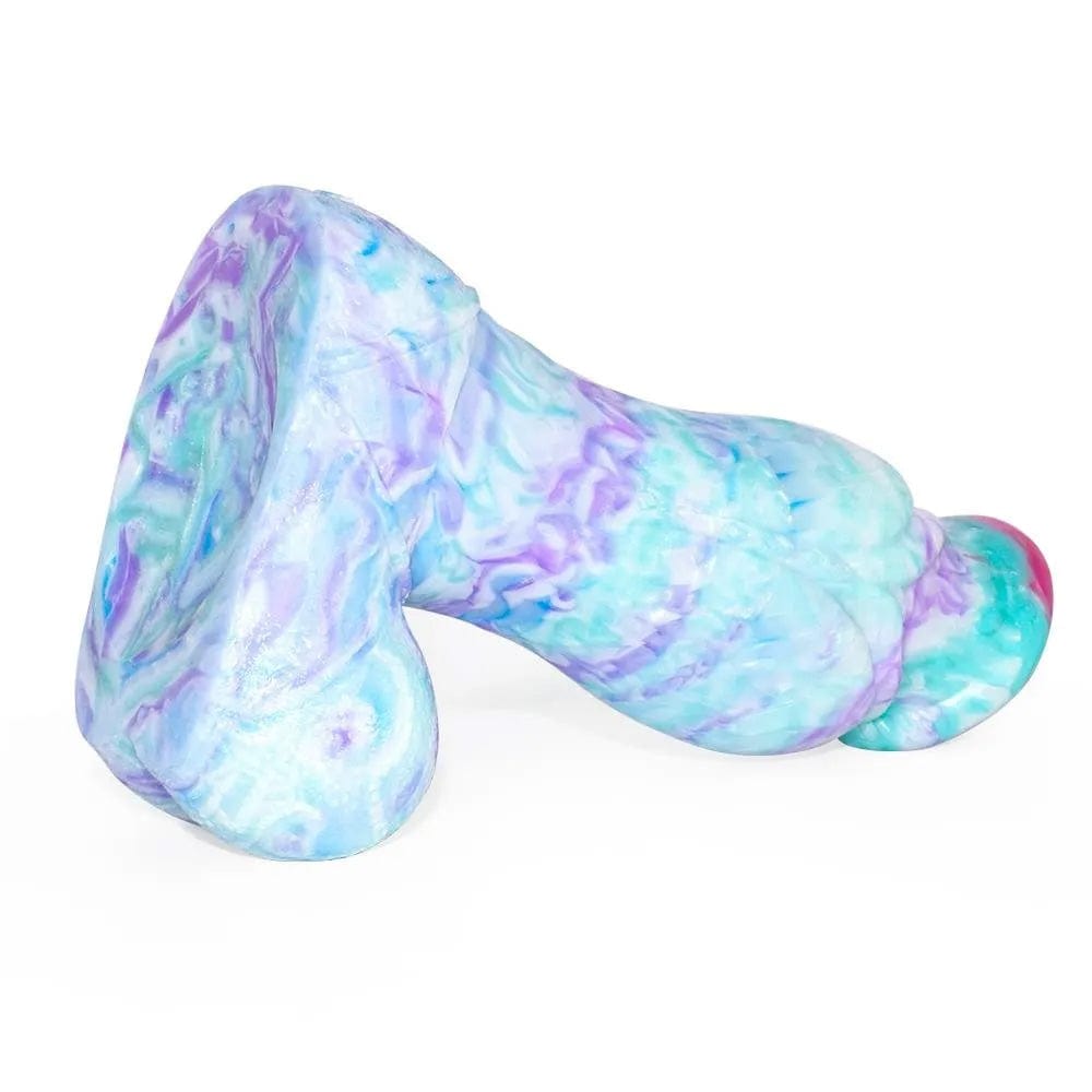 7.48‘’ Colorful Soft Mushroom Head Silicone Artificial Dildo