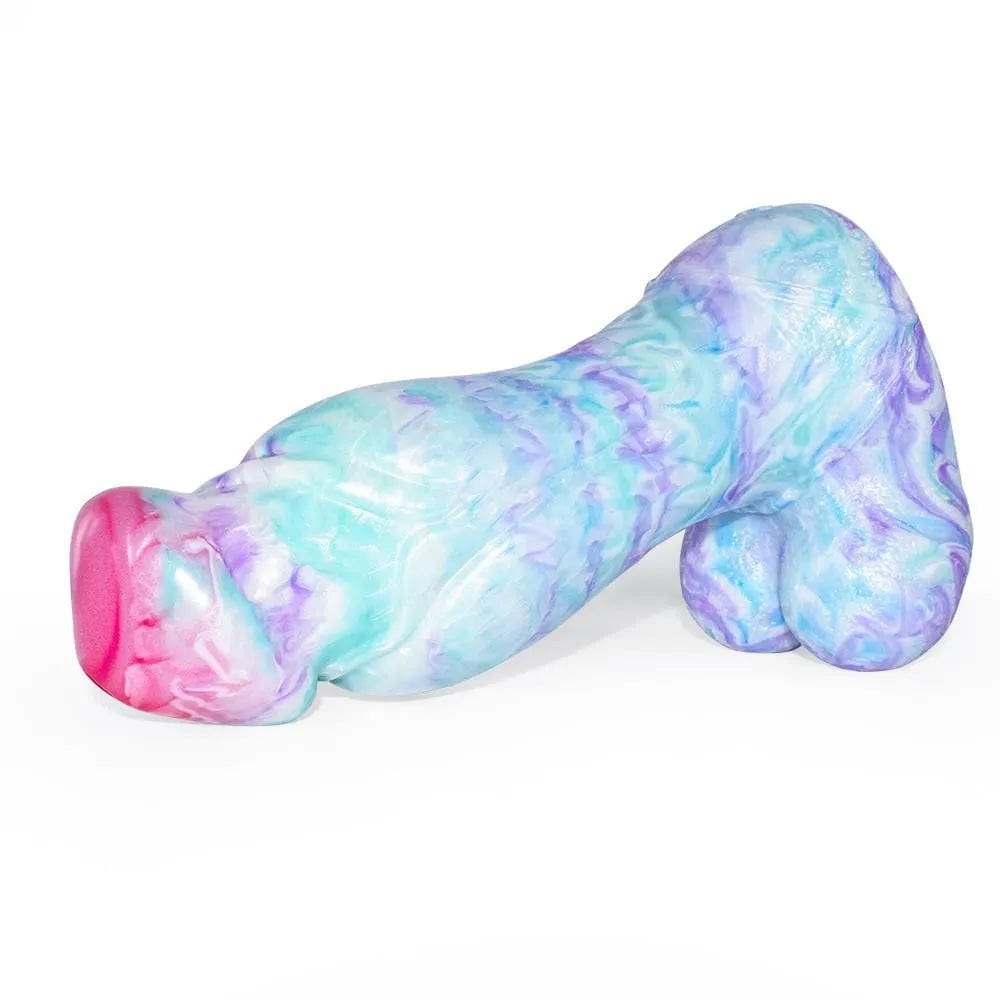 7.48‘’ Colorful Soft Mushroom Head Silicone Artificial Dildo