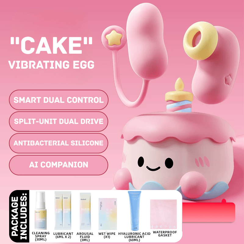 Sweetheart Cake Party App Remote Control Love Egg Suction Vibrator Set